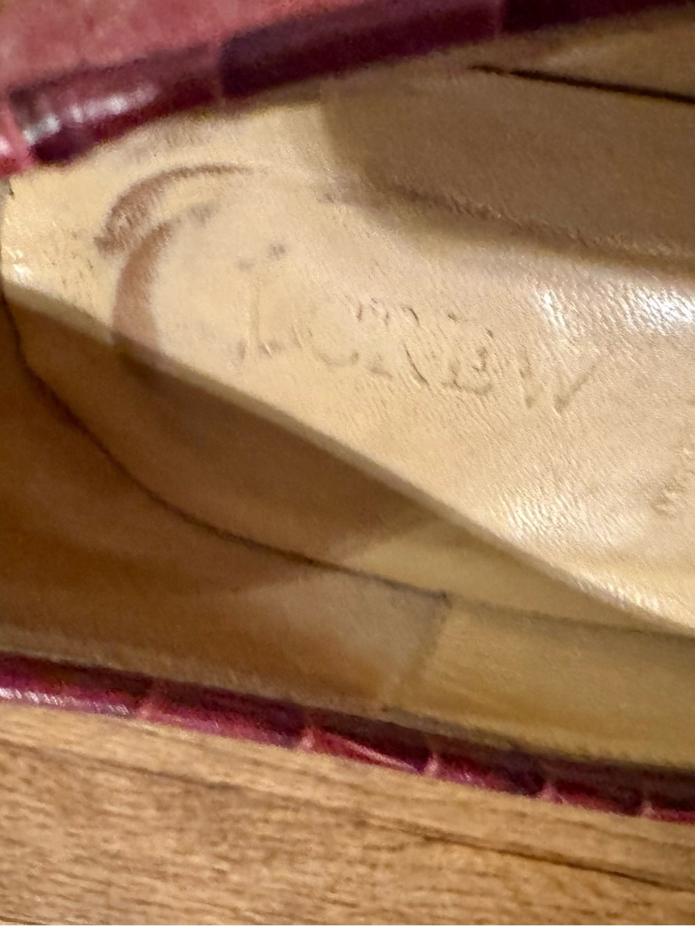J. Crew Rose Pointed-Toe Kitten Heels with Olive Bow Accent - Picture 6 of 8